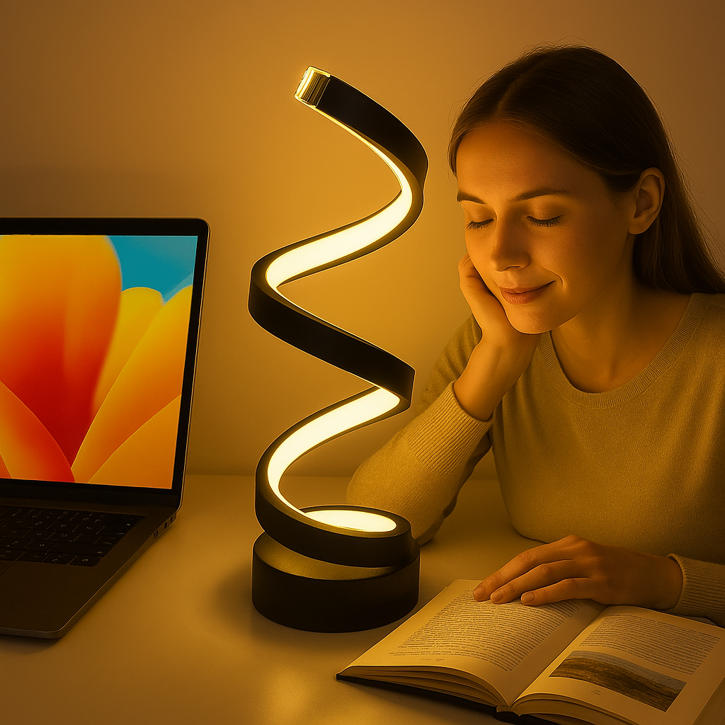 Luminária de Mesa em Led Recarregável