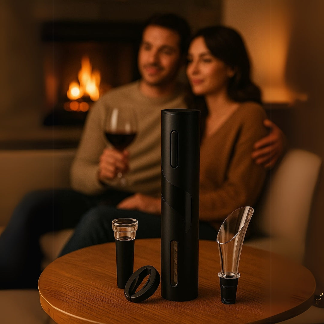 Abridor de vinho eletrico +3 brindes Grátis