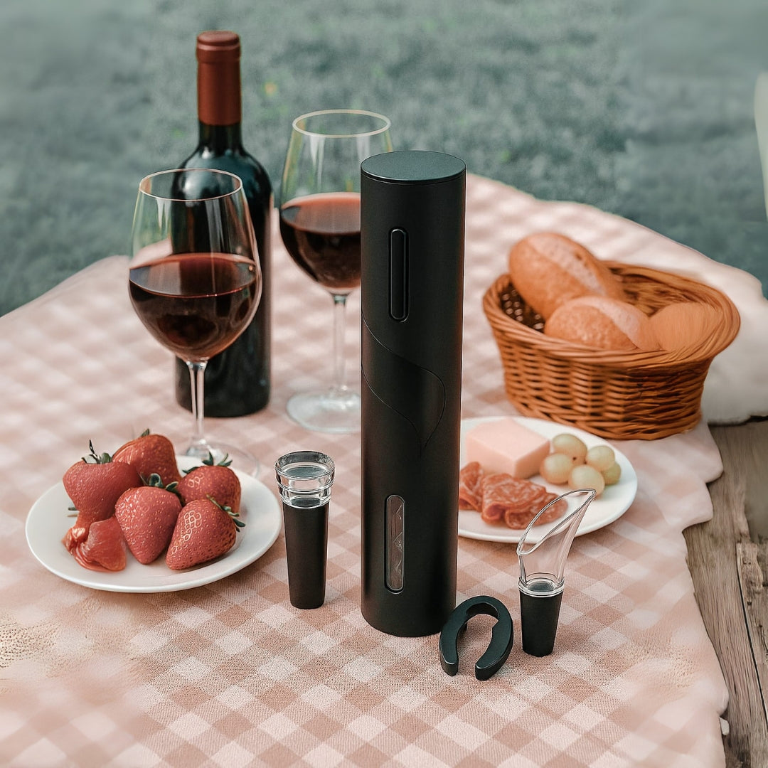 Abridor de vinho eletrico +3 brindes Grátis