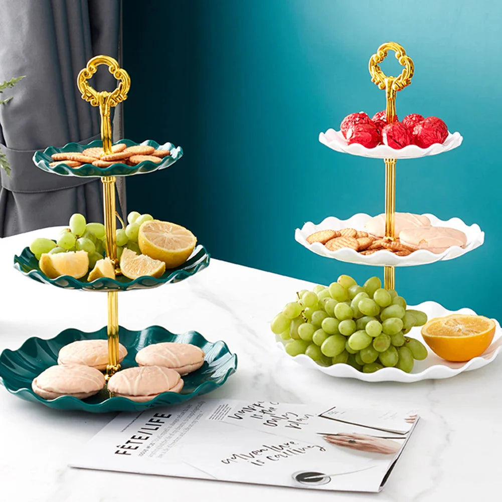 Fruteira De Mesa 3 Camadas