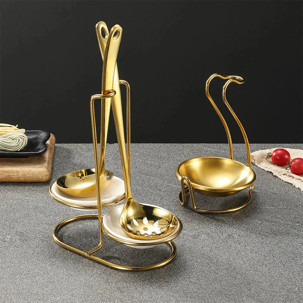 Suporte De Inox Para Utensílios De Cozinha